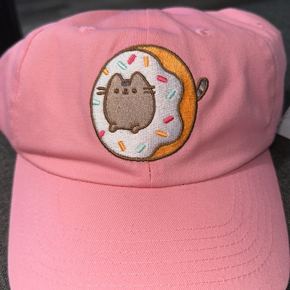 Pusheen Culturefly Adjustable Dad Hat Embroidered Donut 🍩 Cap - Picture 5 of 5